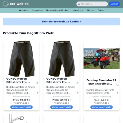 Screenshot ero-web.de