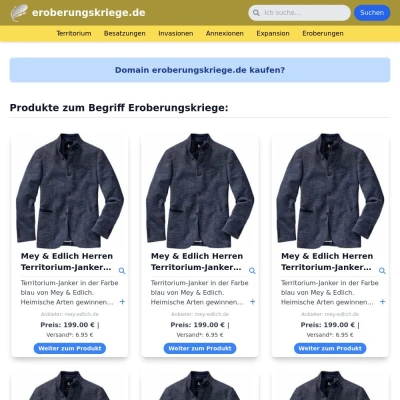 Screenshot eroberungskriege.de