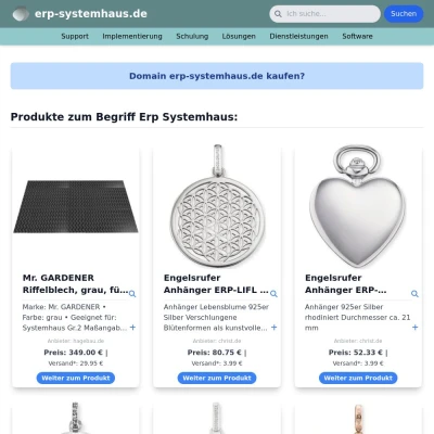 Screenshot erp-systemhaus.de