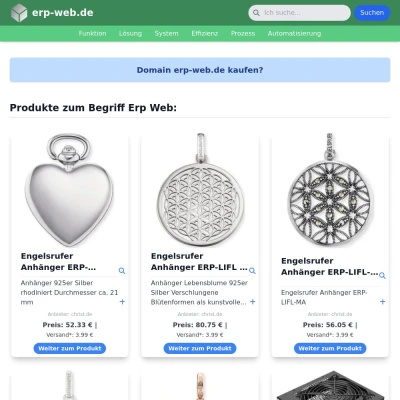 Screenshot erp-web.de