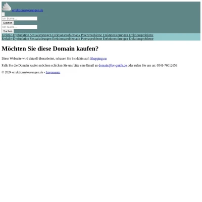 Screenshot errektionsstoerungen.de