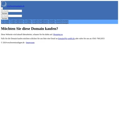 Screenshot erschwerniszulagen.de