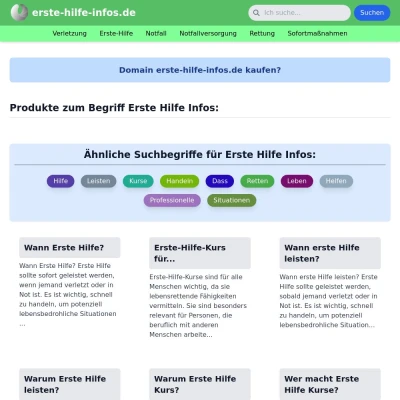 Screenshot erste-hilfe-infos.de