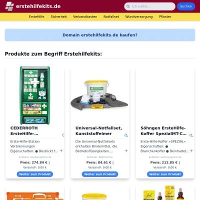 Screenshot erstehilfekits.de