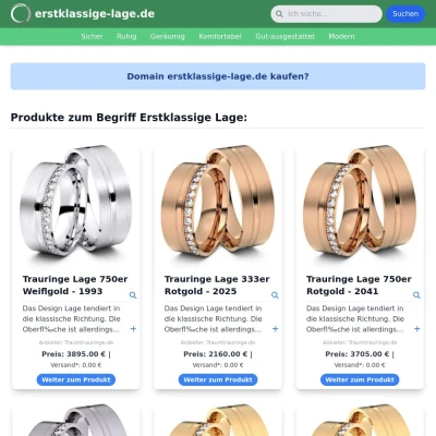 Screenshot erstklassige-lage.de
