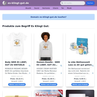 Screenshot es-klingt-gut.de