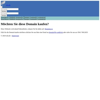 Screenshot eslu.de