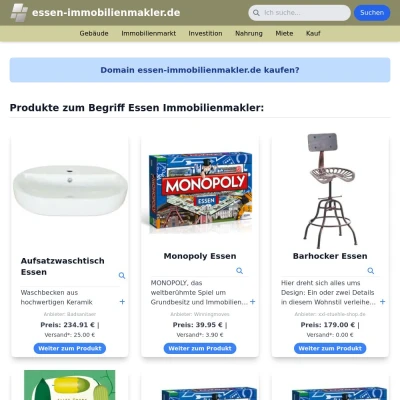 Screenshot essen-immobilienmakler.de