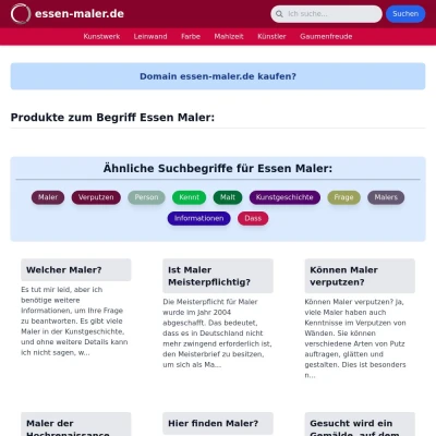 Screenshot essen-maler.de