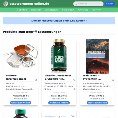 Screenshot essstoerungen-online.de