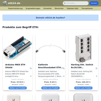 Screenshot eth24.de