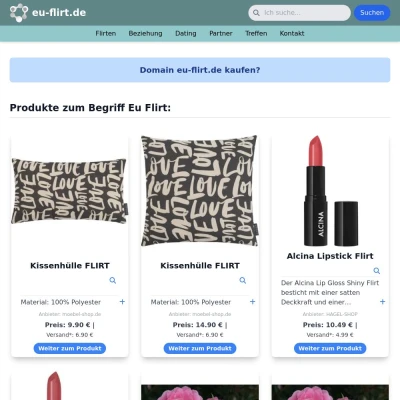Screenshot eu-flirt.de