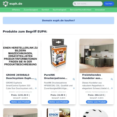 Screenshot euph.de