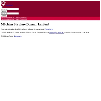 Screenshot eurofan.de