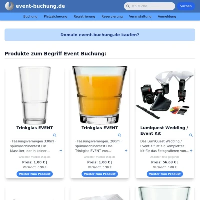 Screenshot event-buchung.de