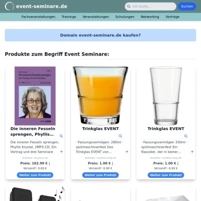 Screenshot event-seminare.de