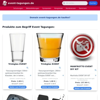 Screenshot event-tagungen.de