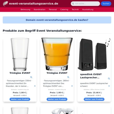 Screenshot event-veranstaltungsservice.de