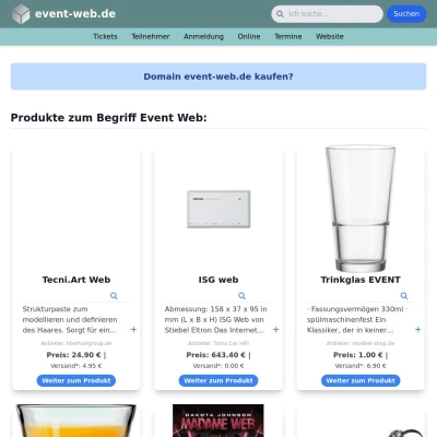 Screenshot event-web.de