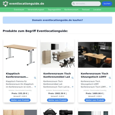 Screenshot eventlocationguide.de