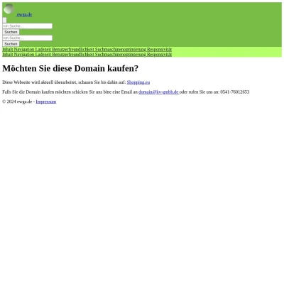 Screenshot ewga.de