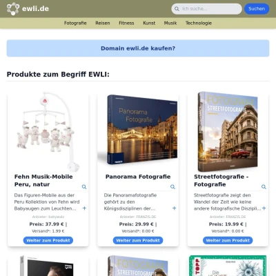 Screenshot ewli.de