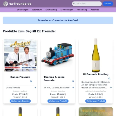 Screenshot ex-freunde.de