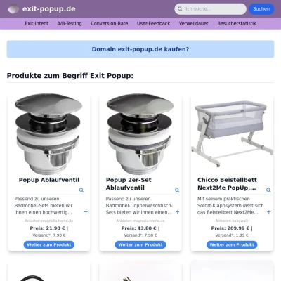Screenshot exit-popup.de