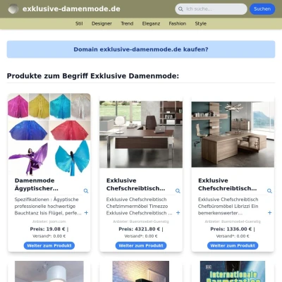 Screenshot exklusive-damenmode.de