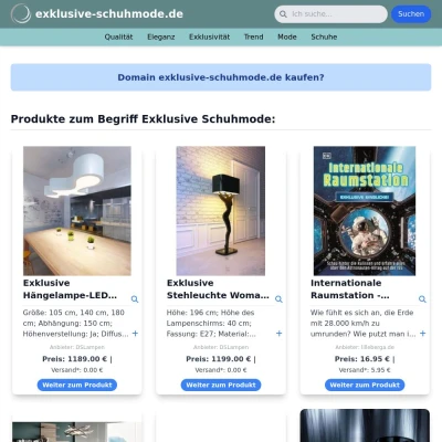 Screenshot exklusive-schuhmode.de
