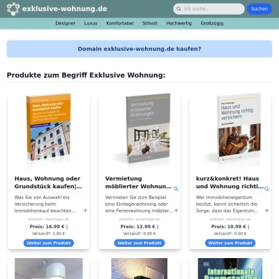 Screenshot exklusive-wohnung.de