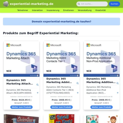 Screenshot experiential-marketing.de