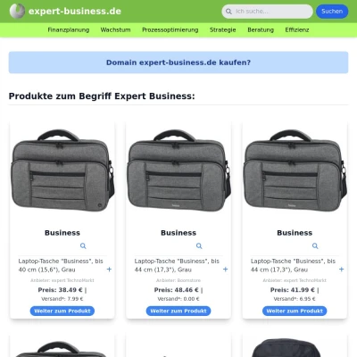 Screenshot expert-business.de