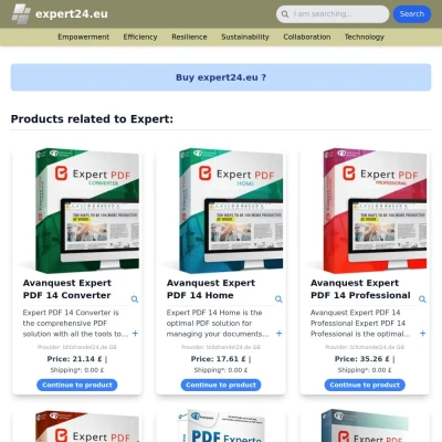 Screenshot expert24.eu