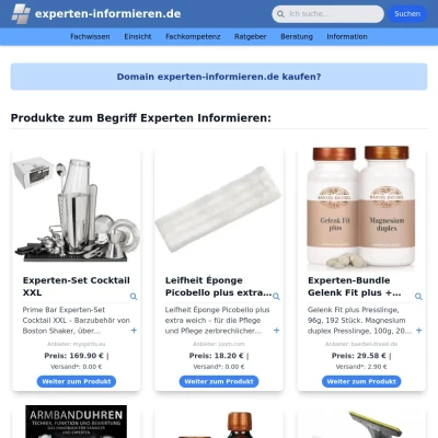 Screenshot experten-informieren.de
