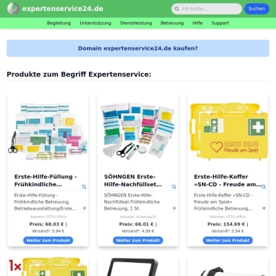 Screenshot expertenservice24.de