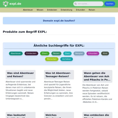 Screenshot expl.de