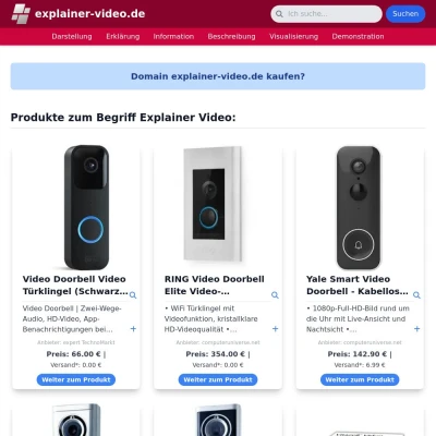 Screenshot explainer-video.de