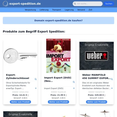 Screenshot export-spedition.de