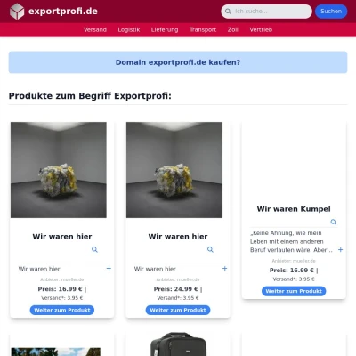 Screenshot exportprofi.de