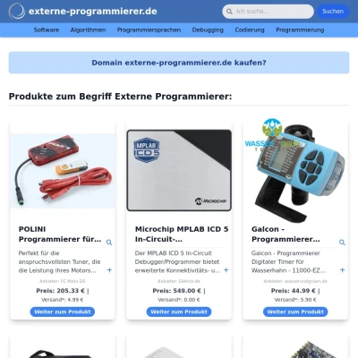 Screenshot externe-programmierer.de