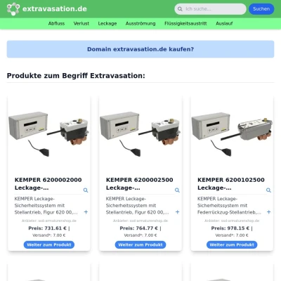 Screenshot extravasation.de
