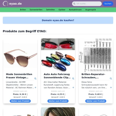 Screenshot eyao.de