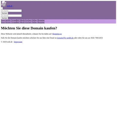 Screenshot ezik.de