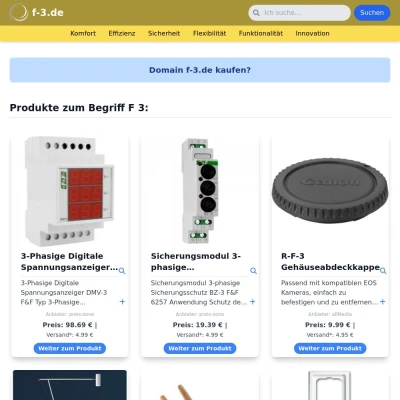 Screenshot f-3.de
