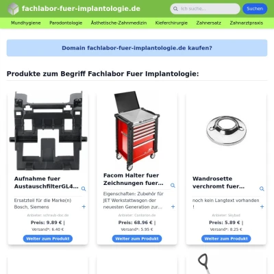 Screenshot fachlabor-fuer-implantologie.de