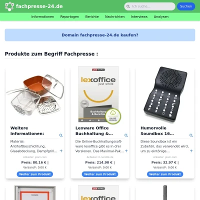 Screenshot fachpresse-24.de