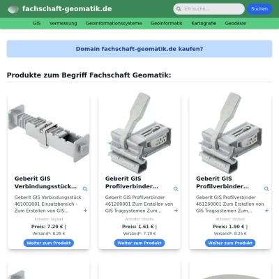 Screenshot fachschaft-geomatik.de