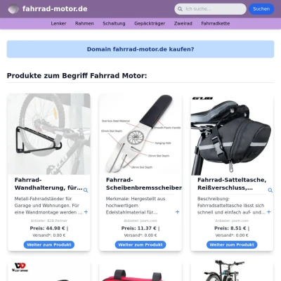 Screenshot fahrrad-motor.de