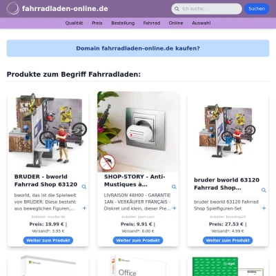 Screenshot fahrradladen-online.de